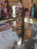 Lunar radiance Rhodonite Tower
