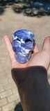 Sodalite Skull Large