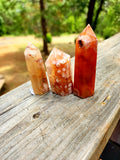 Carnelian Flower agate