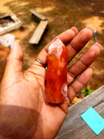 Carnelian Flower agate