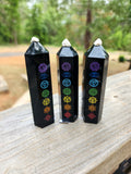 Chakra obsidian towers