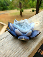 Agate lotus flower 2