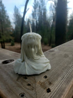 Veiled lady psychic protection candle