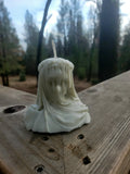 Veiled lady psychic protection candle