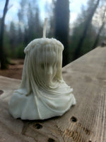 Veiled lady psychic protection candle