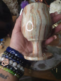 Sacred Green Onyx Chalice