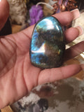 Enchanting labradorite free form crystal