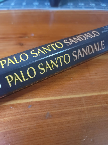 Palo santo and sandalwood