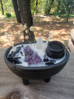 Spirit Weaver Cauldron Candle