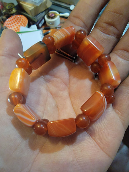 Carnelian bracelet