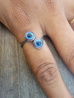 Evil eye protection ring