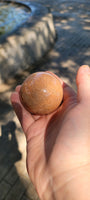 Peach Moonstone Sphere