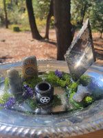 Pyrite and Labradorite Altar Display