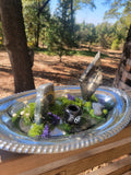 Pyrite and Labradorite Altar Display