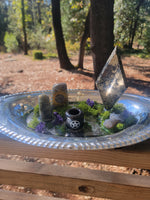 Pyrite and Labradorite Altar Display