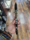 Black obsidian wand