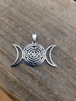 Hekate sigil lunar necklace