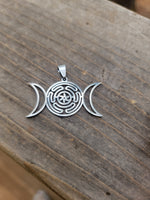 Hekate sigil lunar necklace