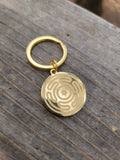 Hekate wheele Keychain gold