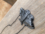 Death moth necklace