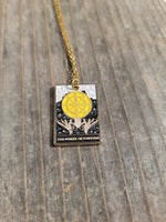 The wheel of fortune tarot necklace