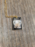 Death tarot necklace