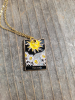 The sun tarot necklace