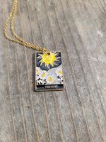 The sun tarot necklace