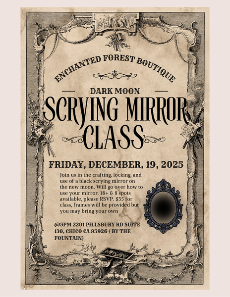 (In person) Scrying mirror class RSVP