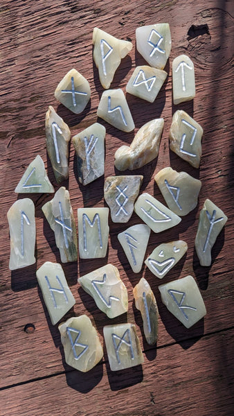 Mystic stone runes