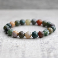 Indian Agate Bracelet