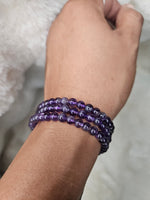 6mm Amethyst Bracelet