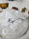 Triple moon necklace