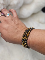 6mm tigers eye braclet