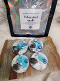 Evil Eye Removal Teacup Candle Set (4 Candles)