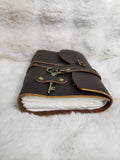 Key of Hekate Leather handmade Journal