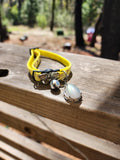 Golden Moth Labradorite Cat Collar