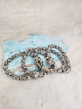 Dalmatian jasper braclet