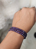 6mm Amethyst Bracelet