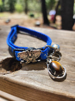 Sky Moth Tiger’s Eye Cat Collar