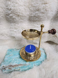 Brass resin burner