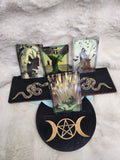 Tarot card holder snake design