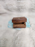 Small moon, sun, & stars wooden chest
