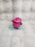 Medium pink cauldron