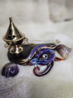 Eye of ra glass blown necklace