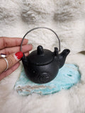 Pentacle cast iron kettle