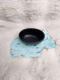 Small cast iron cauldron