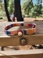 Cosmic Moth Sunstone Cat Collar