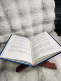 Carved wooden bookholder (medium)