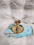 Brass candle holder